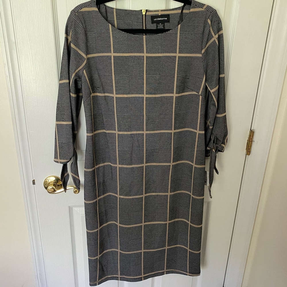 Liz Claiborne Plaid Dress